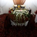 Оформление стола жениха и невесты цветами