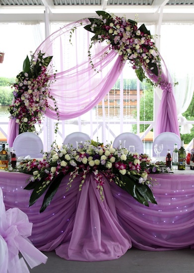 Роль декора и цветов на вашей свадьбе